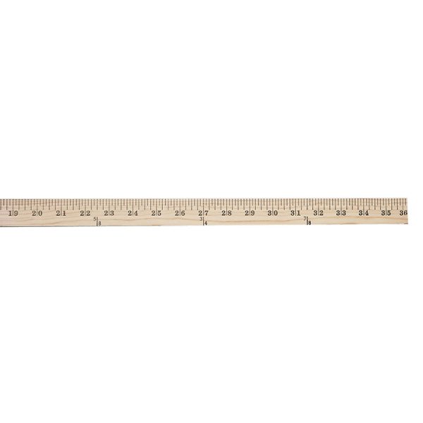 Wood Yardstick, 36"