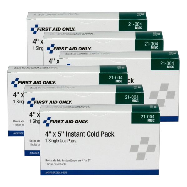 Cold Pack, 4" x 5", Pack of 6