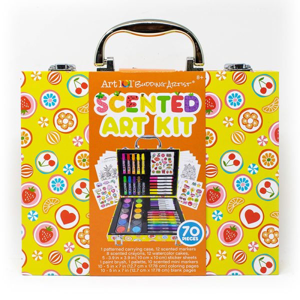 70-Piece Scented Art Kit