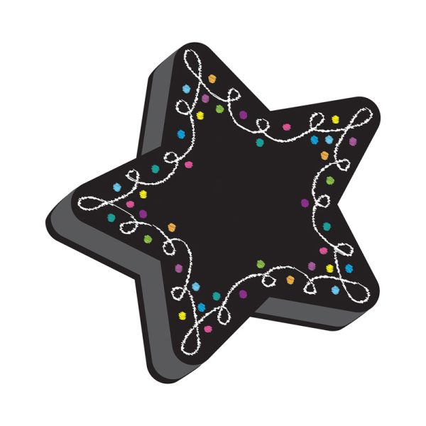 Magnetic Whiteboard Eraser, Star Chalk