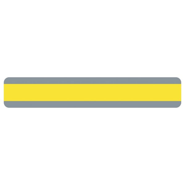 Double Wide Sentence Strip Reading Guide, 1-1/4" x 7-1/4", Yellow