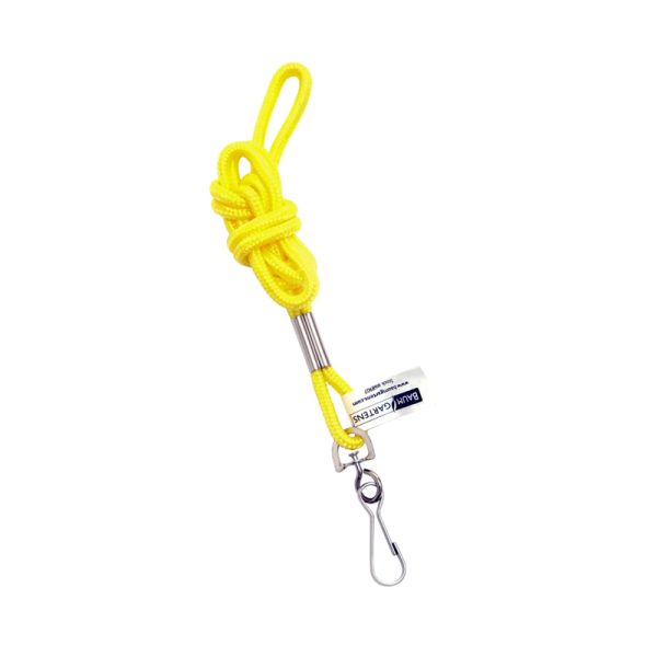 Standard Lanyard Hook Rope Style, Yellow