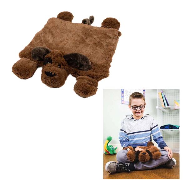 Washable Sensory Plush Lap Pad, Puppy