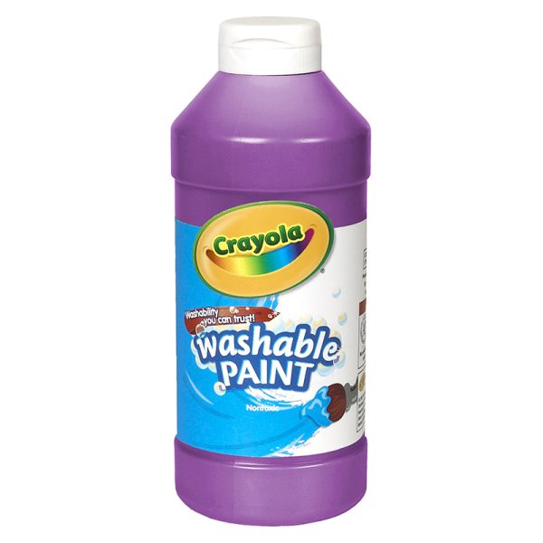 Washable Paint, Violet, 16 oz.