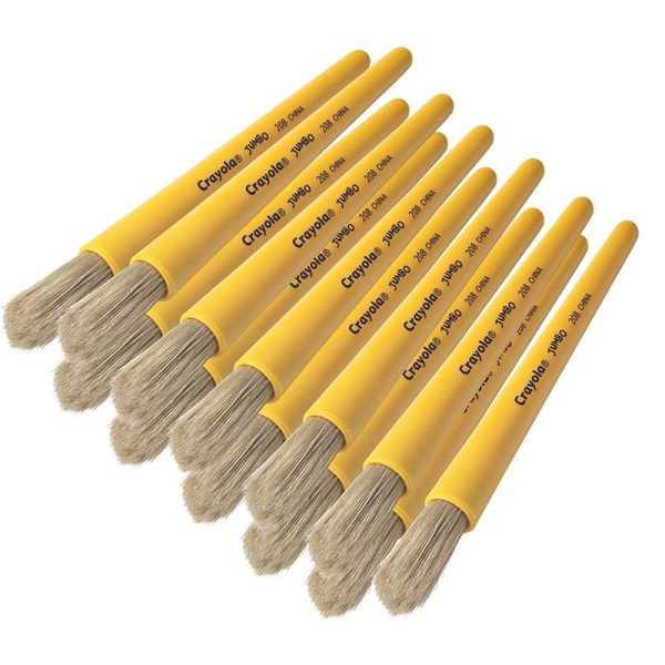 Jumbo Paint Brush, Pack of 12