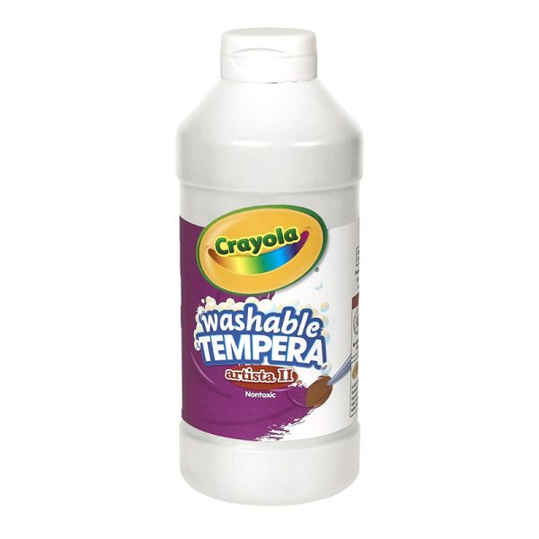 Artista II® Washable Liquid Tempera Paint, White, 16 oz.