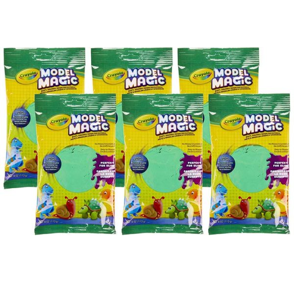 Model Magic® Modeling Compound, Green, 4 oz Packs, 6 Packs