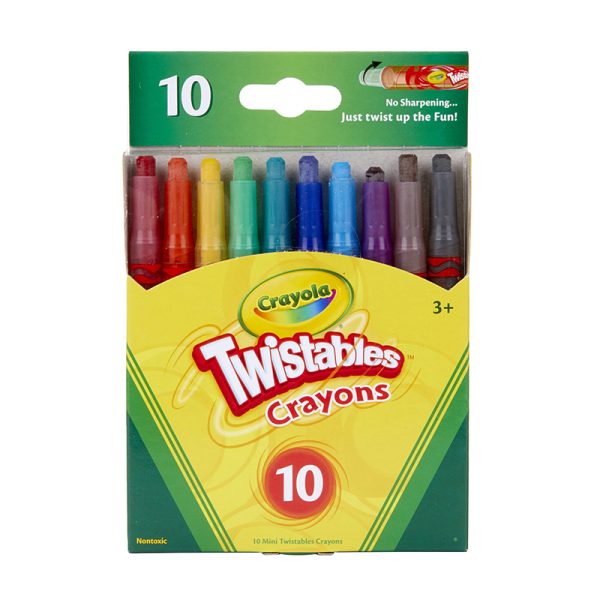 Mini Twistables Crayons, Pack of 10