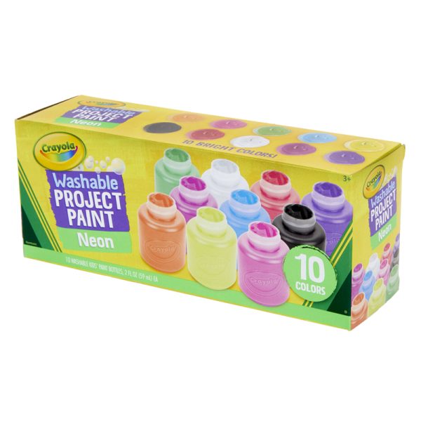 Neon Paint Set, 2oz., Set of 10