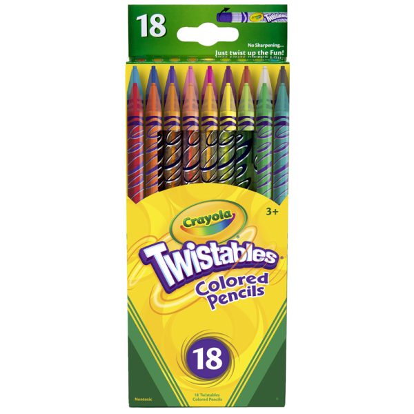 Twistables® Colored Pencils, 18 Count