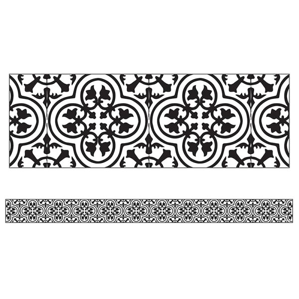 Simply Stylish Tile Straight Border, 36 Feet