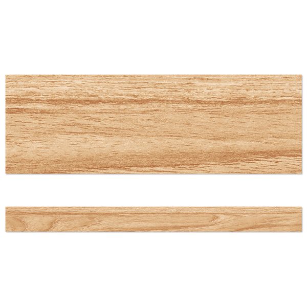 Grow Together Light Wood Grain Straight Borders, 36 Feet