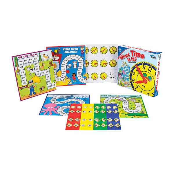 What Time Is It? Board Game, Grade K-3