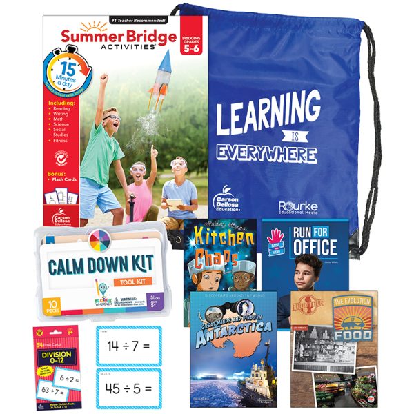 Summer Bridge Essentials Backpack, Grades 5-6