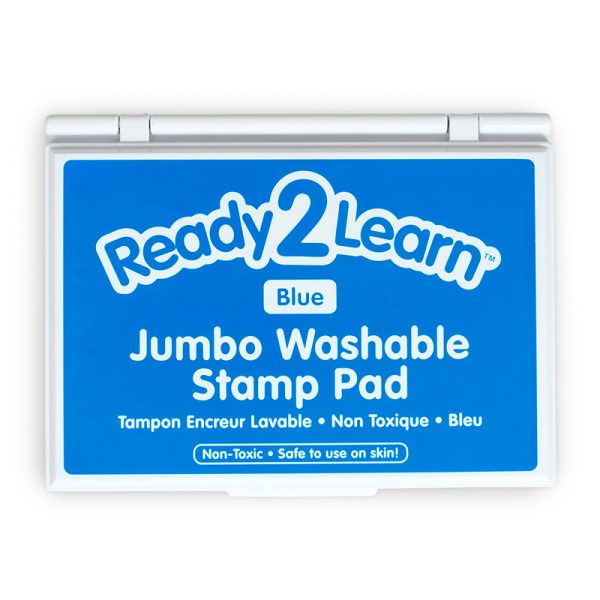 Jumbo Washable Stamp Pad - Blue - 6.2"L x 4.1"W