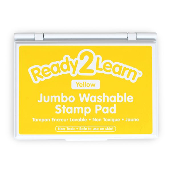 Jumbo Washable Stamp Pad - Yellow - 6.2"L x 4.1"W