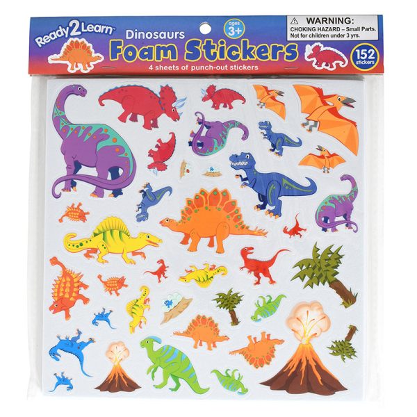 Foam Stickers - Dinosaurs - Pack of 152