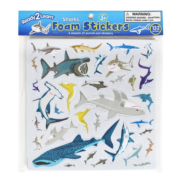 Foam Stickers - Sharks