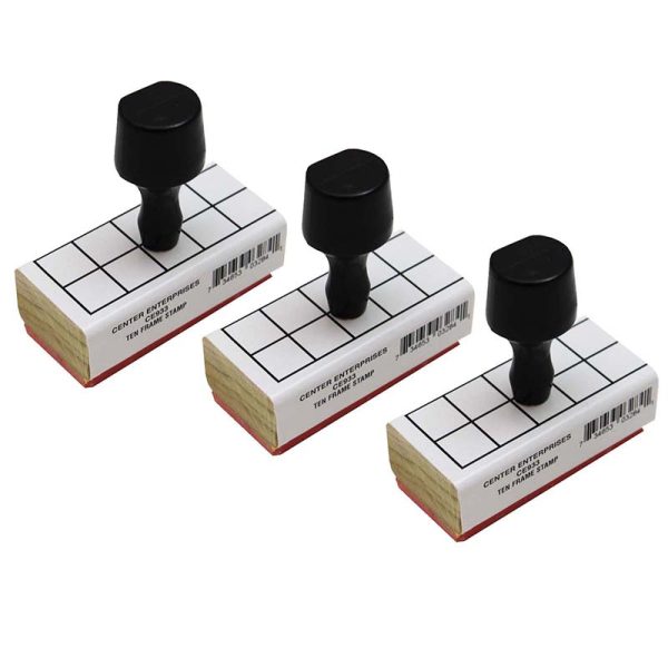 Ten Frame Stamp - Pack of 3