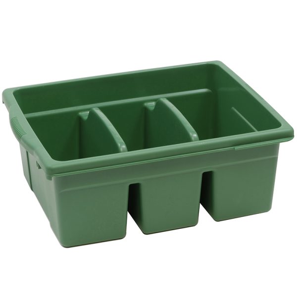 Leveled Reading Large Divided Book Tub, Green