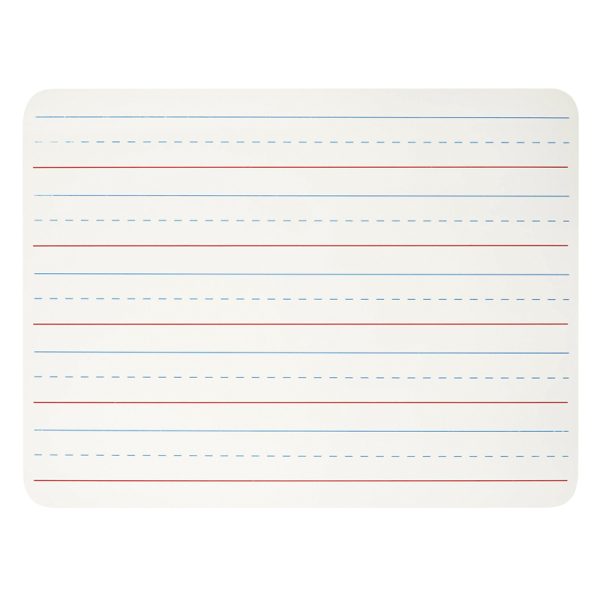 Dry Erase Board, One Sided, Lined, 9" x 12"