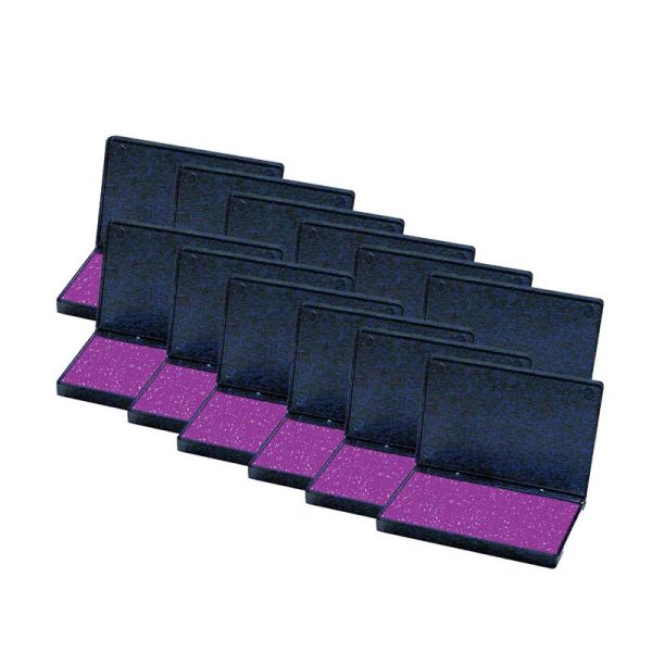 Stamp Pad, Violet, Pack of 12