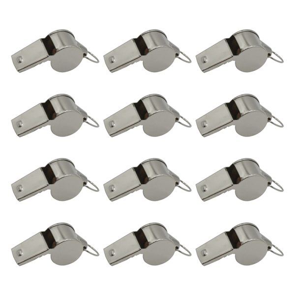 Metal Whistle, Set of 12