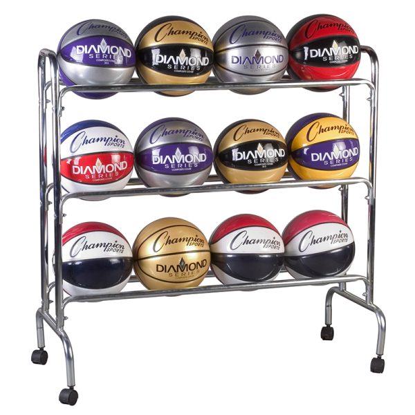 Ball Cart, 3 Tier, Holds 12 Balls