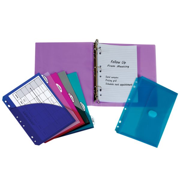 Mini Size Binder Starter Kit, Assorted