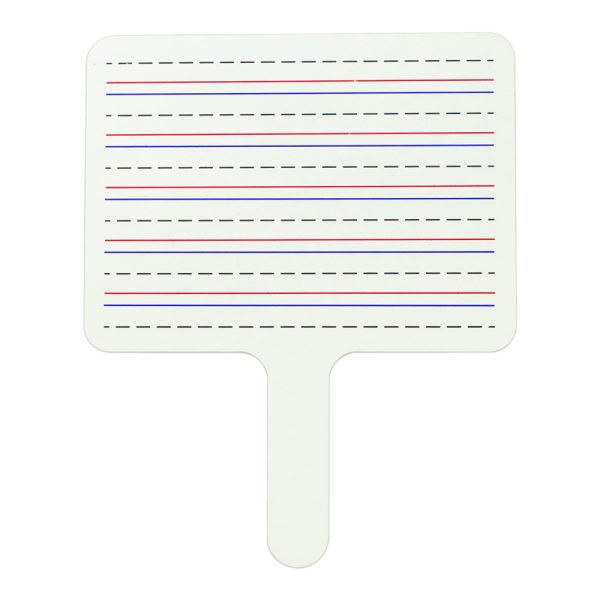 Two-Sided Dry Erase Answer Paddle