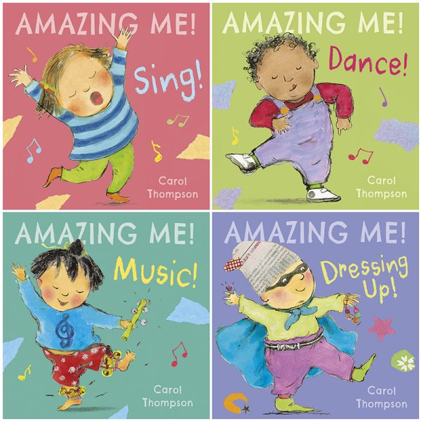 Amazing Me! Board Books Set, Set of 4