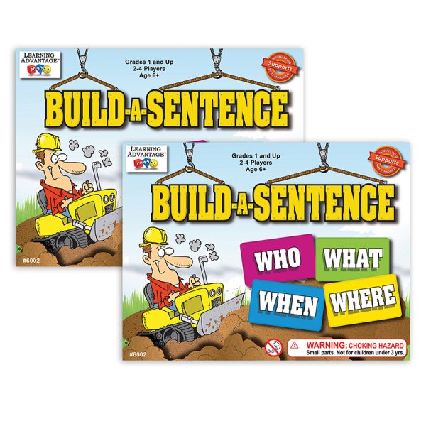 Build-A-Sentence Game, Pack of 2