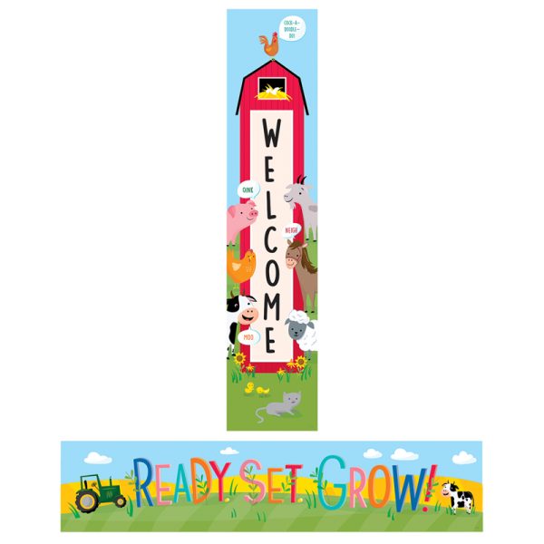 Farm Friends Welcome Banner