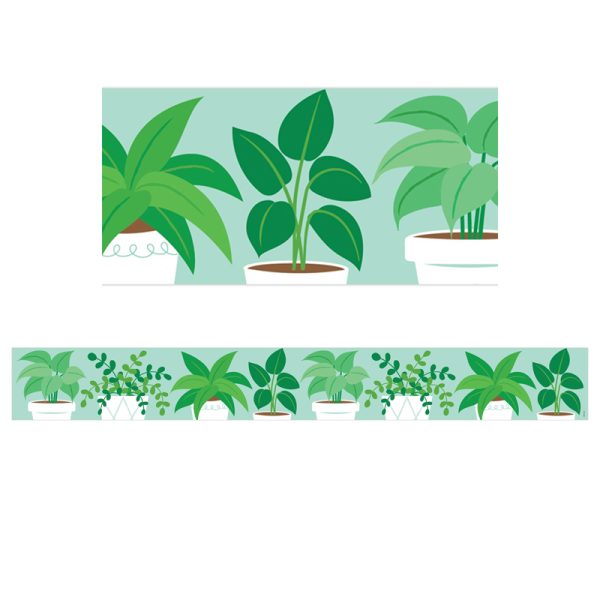 Potted Plants EZ Border, 48 Feet