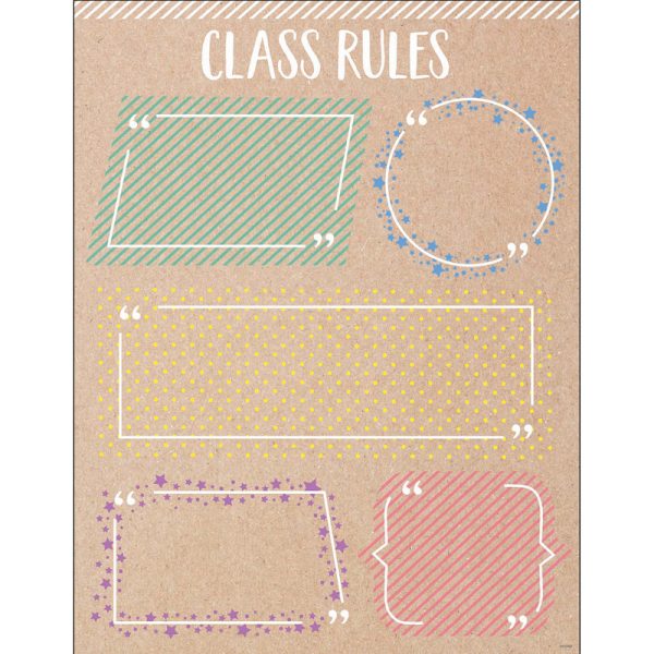 Krafty Pop Class Rules Chart