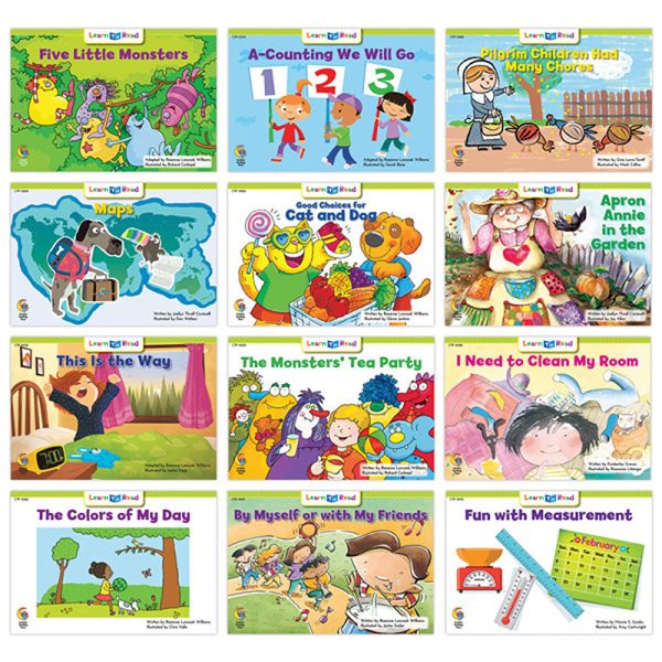 Learn to Read Variety Pack 11, Level E-F, 12 Titles