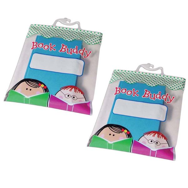 Book Buddy Bags, 10.5" x 12.5", 6 Per Pack, 2 Packs