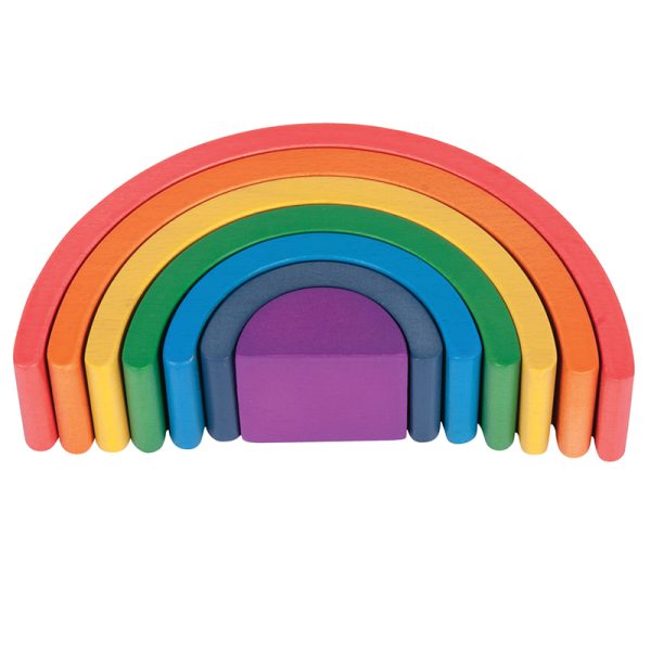 Wooden Rainbow Architect Arches - Set of 7