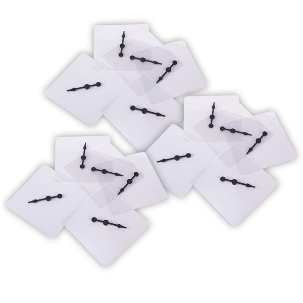 Transparent Spinners - 5 Per Set - 3 Sets