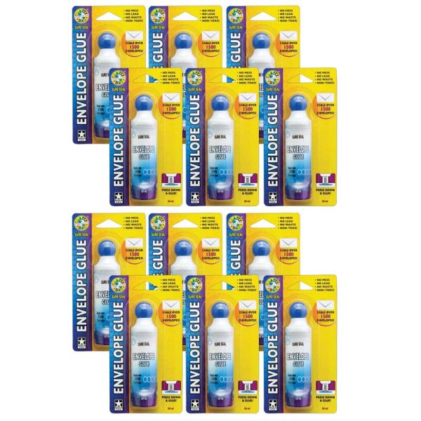 Paper & Envelope Glue, Pack of 12