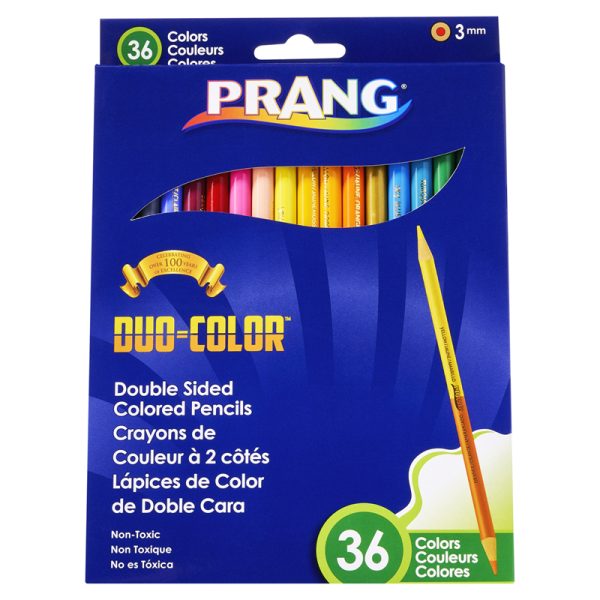 Duo Colored Pencils, 36 Color Set