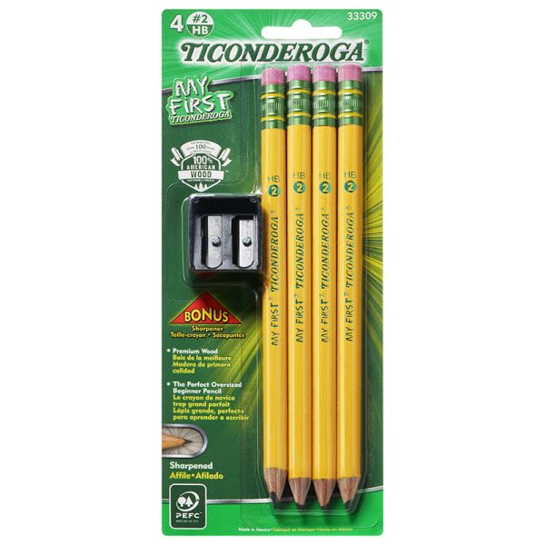 My First Pencils, Sharpened, Pack of 4