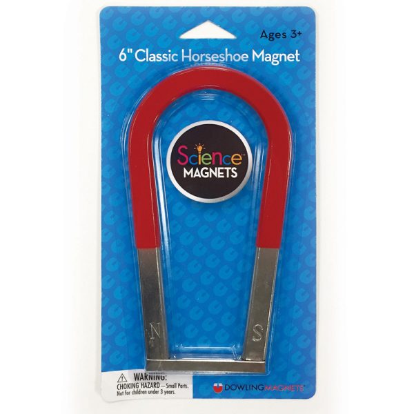 Classic Horseshoe Magnet, 6"