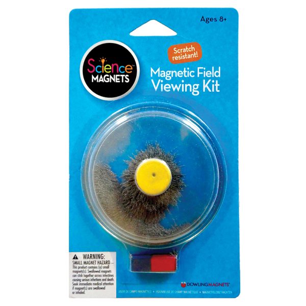 Magnetic Field Viewing Kit with Steel Filings