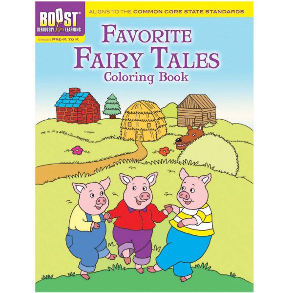 Favorite Fairy Tales Coloring Book