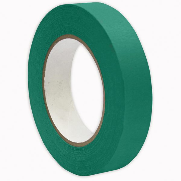 Premium Grade Masking Tape, 1" x 55 yds, Green