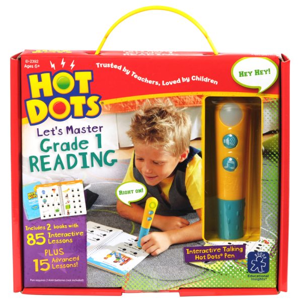 Hot Dots® Jr Let's Master Grade 1 Reading