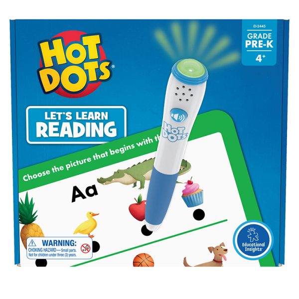 Hot Dots® Let's Learn Pre-K Reading!