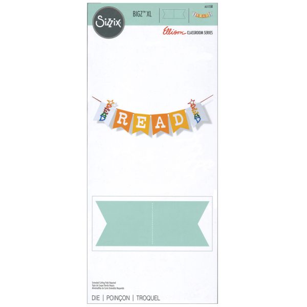 Sizzix Bigz XL Die - Banner, Ribbon