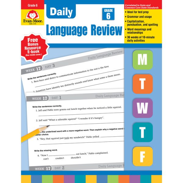 Daily Language Review Teacher's Edition, Grade 6